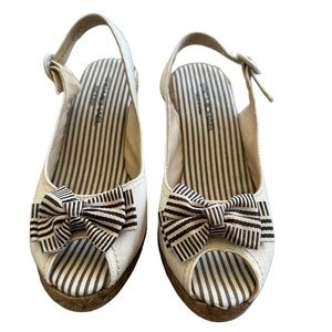 Eric Michael Cream and Gray Espadrilles